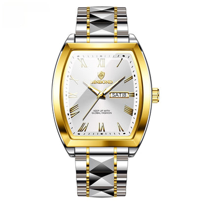 Men's Dual Calendar Luminous Quartz Watch