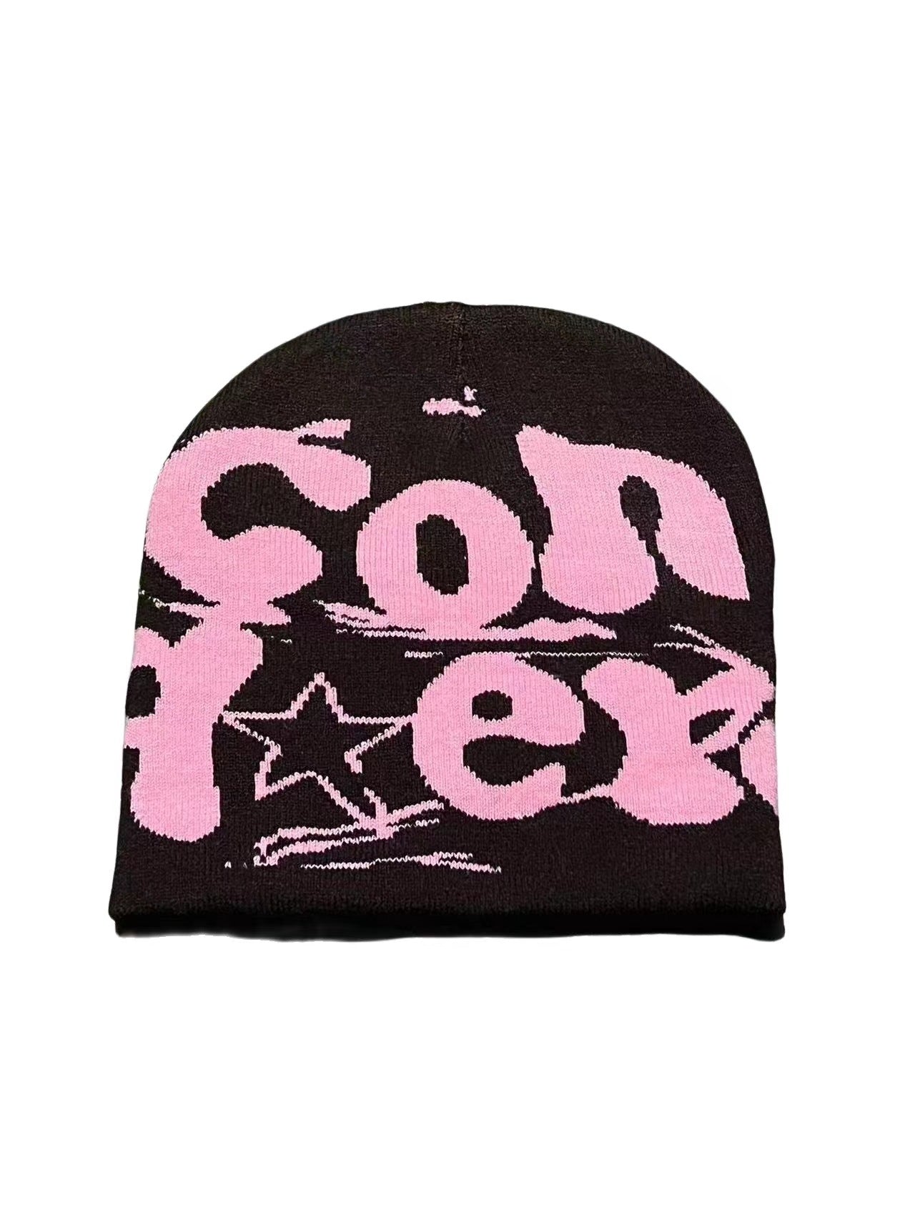 Warm Knitted Hat Fashion Double-sided Jacquard Woolen Cap