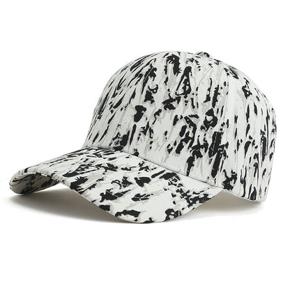 European And American Hat Spring And Summer Thin Graffiti Duck Tongue