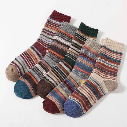 Men's Casual Thickened Thermal Wool Socks